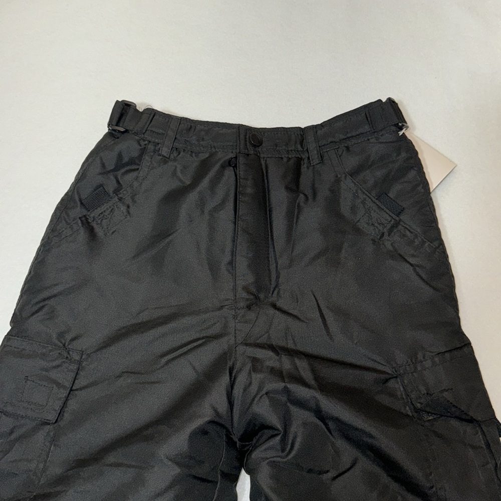 Extreme Riders Rothschild SnowPants,  kids size M 5/6,  black